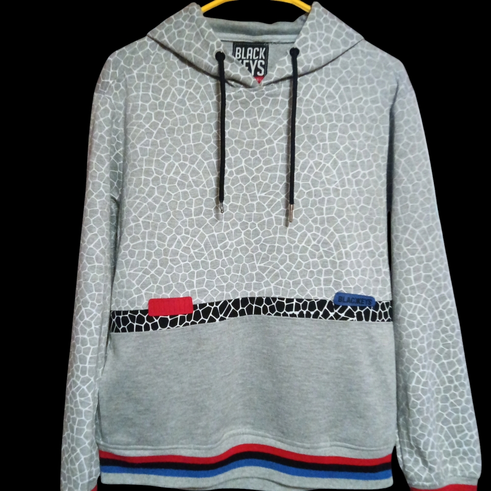 Black Keys Mens Pullover Hoodie Size S